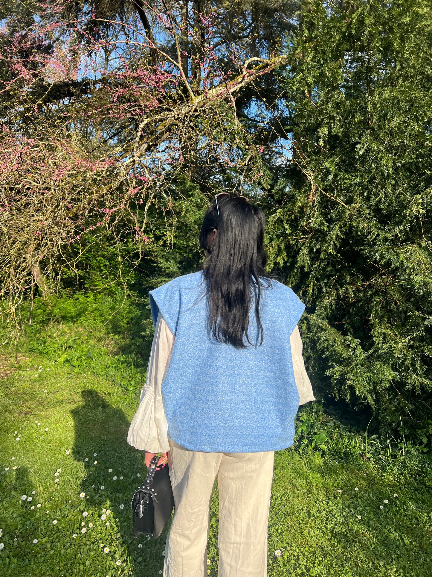 GILET ANANDA BLEU CIEL