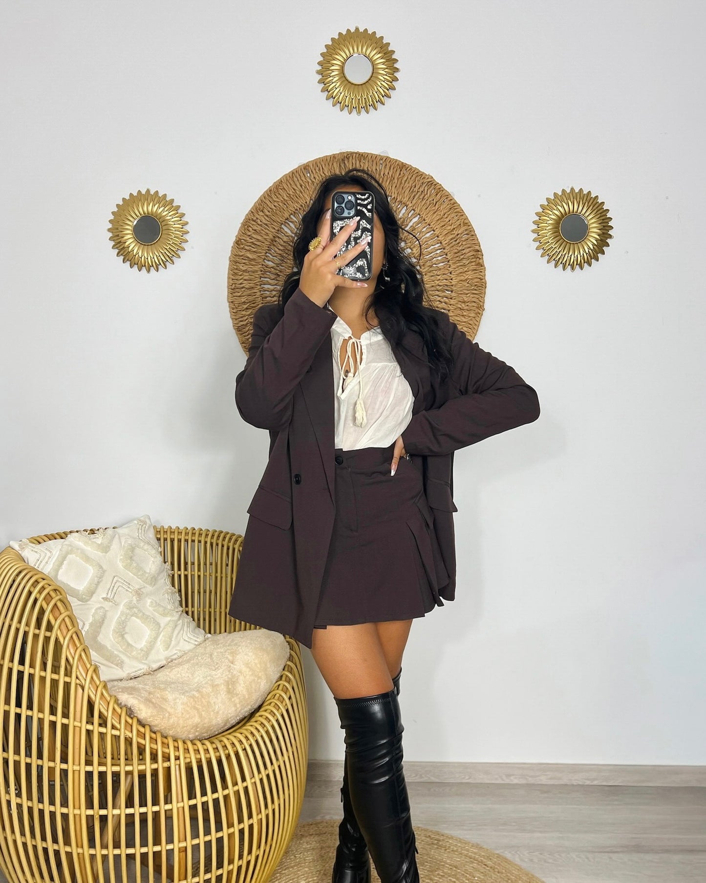 BLAZER BUSSABA MARRON