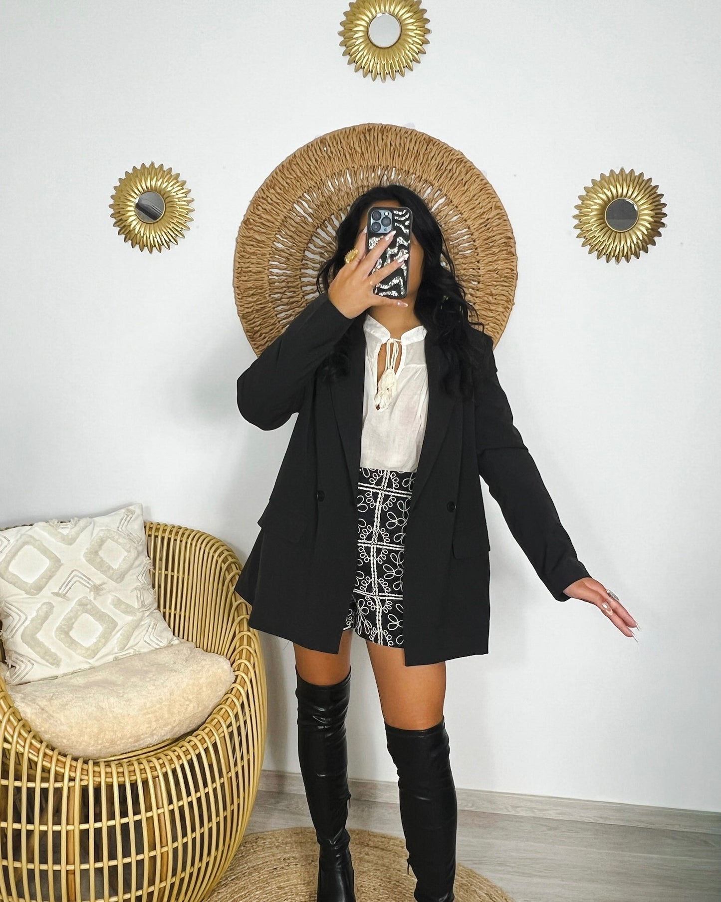 BLAZER BUSSABA NOIR