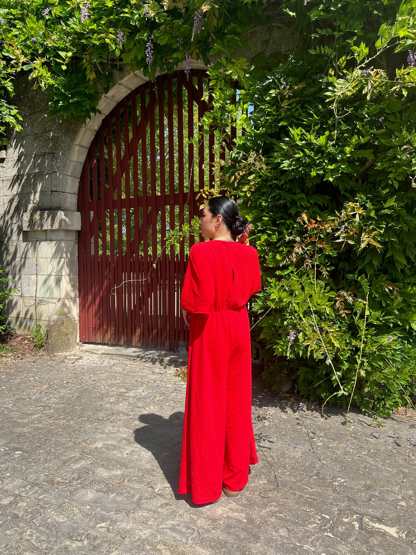 Combinaison large rouge Pairat